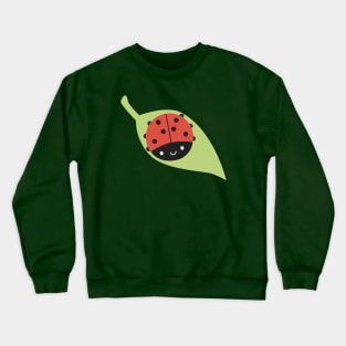 Kawaii Ladybird / Ladybug Crewneck Sweatshirt